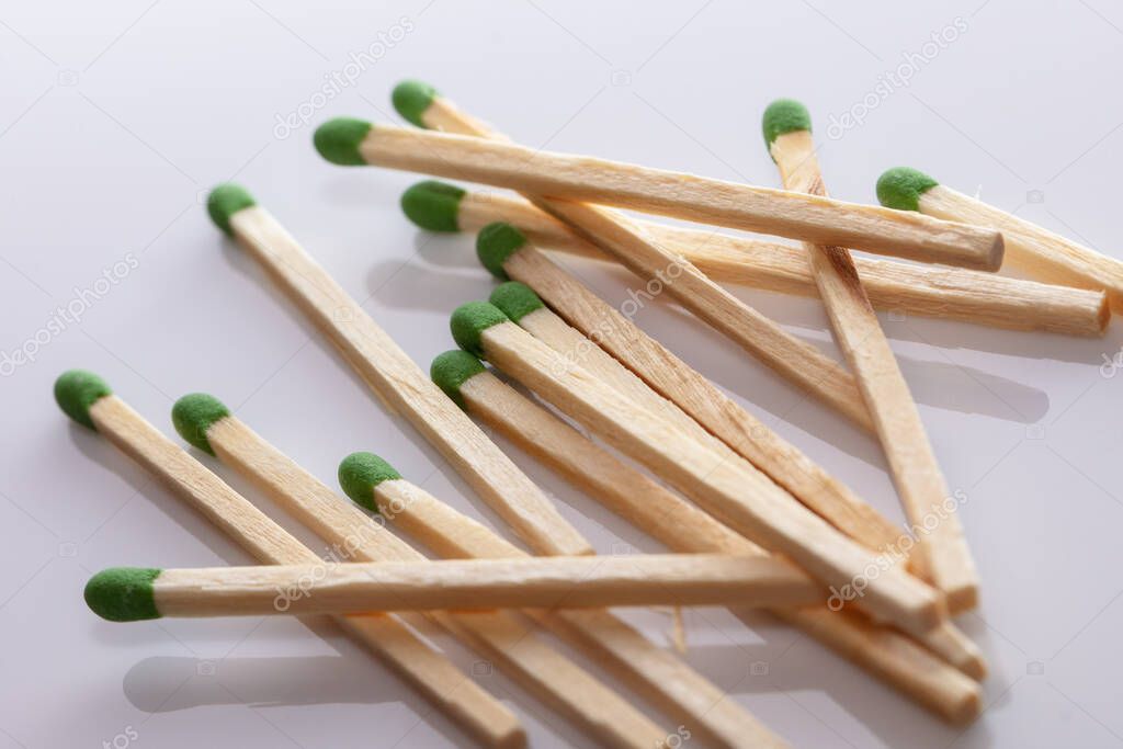 matchsticks are ready to start your fire