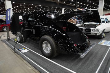 Detroit, Michigan, ABD 28 Şubat 2020: 68. Geleneksel Otomatik Rod Gösterisi ve Fuarı.