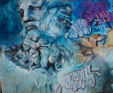 çok güzel ve kullanışlı bir soyut renk tasarımı resim çizimi.