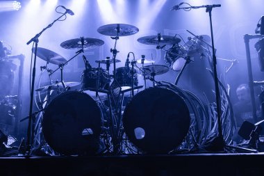 Detroit, Michigan / USA - 02.13.2020: Queensryche heavy metal grubu Saint Andrews Hall 'da sahne aldı.