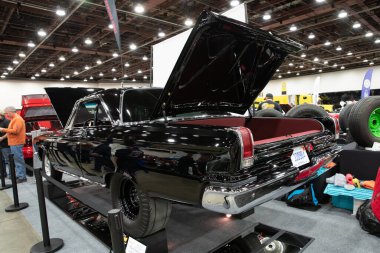 Detroit, Michigan, ABD 28 Şubat 2020: 68. Geleneksel Otomatik Rod Gösterisi ve Fuarı.