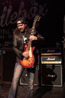 Detroit, Michigan, ABD - 02.16.2019: Candlebox Fillmore 'da canlı performans