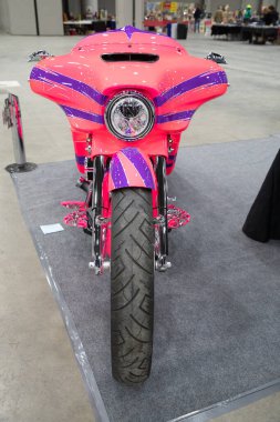 Detroit, Michigan, ABD 28 Şubat 2020: 68. Geleneksel Otomatik Rod Gösterisi ve Fuarı.