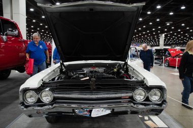 Detroit, Michigan, ABD 28 Şubat 2020: 68. Geleneksel Otomatik Rod Gösterisi ve Fuarı.