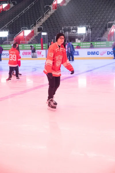 Hockeytown Winter Festival 2020 Les Patineurs — Photo