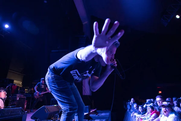 Detroit Michigan Usa 2019 Reverend Horton Heat Performs Mastatic Theater — 스톡 사진