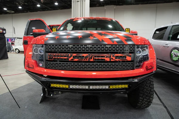 Detroit, Michigan, ABD 28 Şubat 2020: 68. Geleneksel Otomatik Rod Gösterisi ve Fuarı.