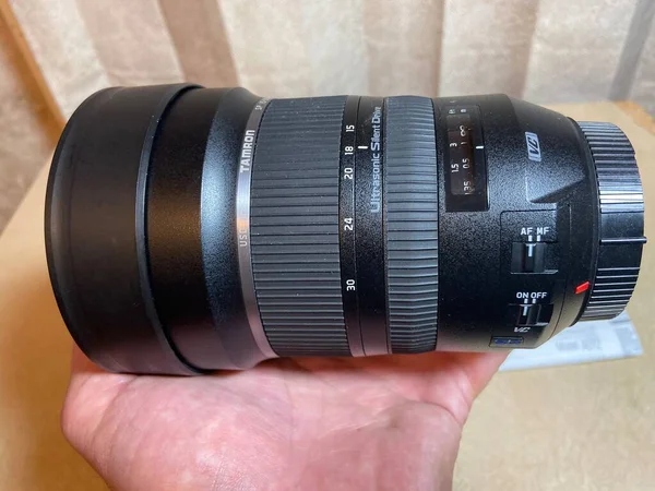 Tamron 30Mm Φακός Κλείσει Στο Detroit Michigan Στις Ιανουαρίου 2020 — Φωτογραφία Αρχείου