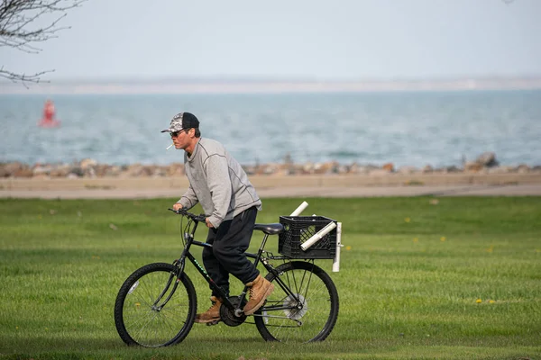 Harrison Township Michigan Usa May 2020 Michigan Metro Park Activity — Stock Photo, Image