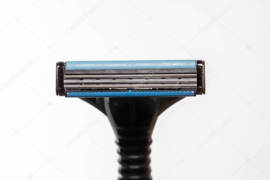 electric shaver isolated on white background