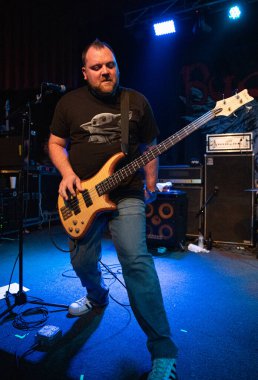 Chesterfield, Detroit, ABD: 27 Aralık 2019, Kritik Bill Diesel Konser Salonu 'nda konser veriyor.