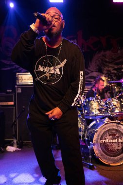 Chesterfield, Detroit, ABD: 27 Aralık 2019, Kritik Bill Diesel Konser Salonu 'nda konser veriyor.