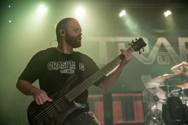 Chesterfield, Michigan, ABD: 04.07.2016, TRAPT Diesel Concert Lounge 'da konser veriyor. 