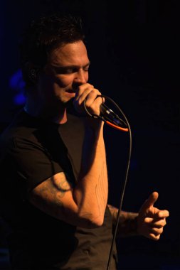 Detroit, Michigan, ABD: 03.19.2016, Rival City Heights Diesel Concert Lounge 'da sahne alıyor.