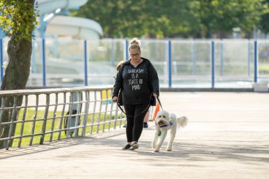 2020 yılındaki salgın Corona Virüsü sırasında Michigan Metro Park etkinliği
