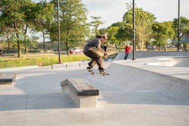 Detroit, Michigan, ABD 'de paten antrenmanı, 11 Ağustos 2020