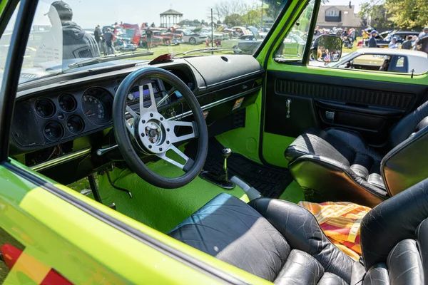 24ª Exposición Anual Automóviles Primera Línea Mar Presentada Por Vintage — Foto de Stock