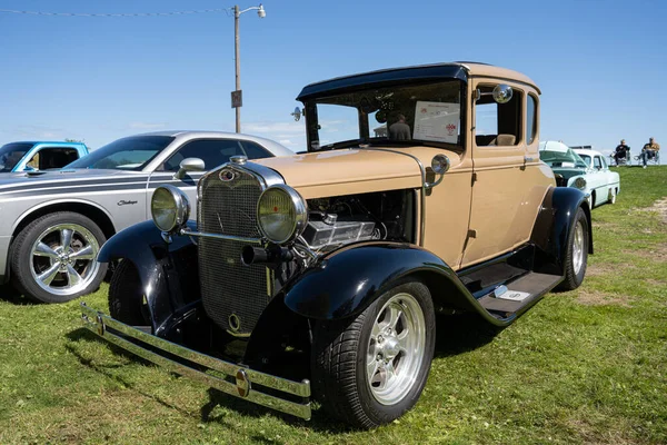 Výroční Autosalon Waterfront Která Byla Prezentována Vintage Motor Car Club — Stock fotografie