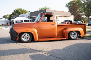 Jammin Roseville Michigan 'daki Junction Car and Bike Show' da 09-26-2020