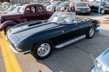 Jammin Roseville Michigan 'daki Junction Car and Bike Show' da 09-26-2020