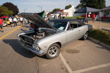 Jammin Roseville Michigan 'daki Junction Car and Bike Show' da 09-26-2020