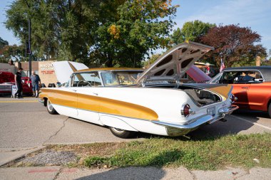 Jammin Roseville Michigan 'daki Junction Car and Bike Show' da 09-26-2020