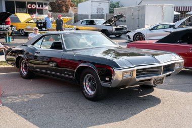 Jammin Roseville Michigan 'daki Junction Car and Bike Show' da 09-26-2020