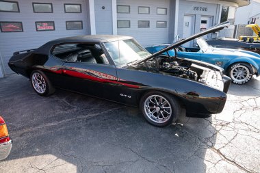 Jammin Roseville Michigan 'daki Junction Car and Bike Show' da 09-26-2020