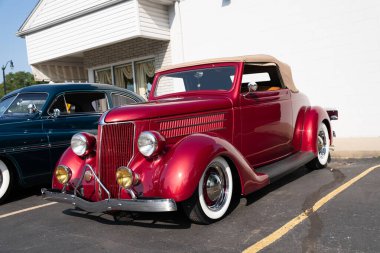 Jammin Roseville Michigan 'daki Junction Car and Bike Show' da 09-26-2020