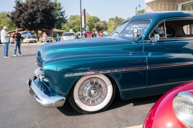 Jammin Roseville Michigan 'daki Junction Car and Bike Show' da 09-26-2020