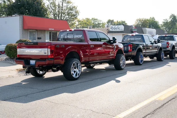 Jammin Junction Car Bike Show Roseville Michigan 2020 — Foto Stock