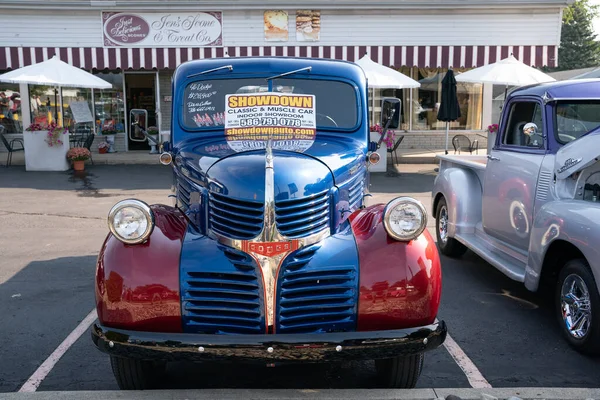 Jammin Junction Car Bike Show Roseville Michigan 2020 — Foto Stock