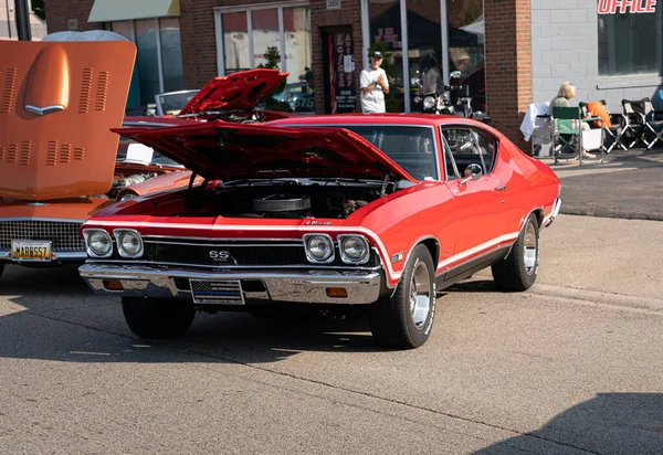 Jammin Junction Car Bike Show Roseville Michigan 2020 — Stock Photo, Image