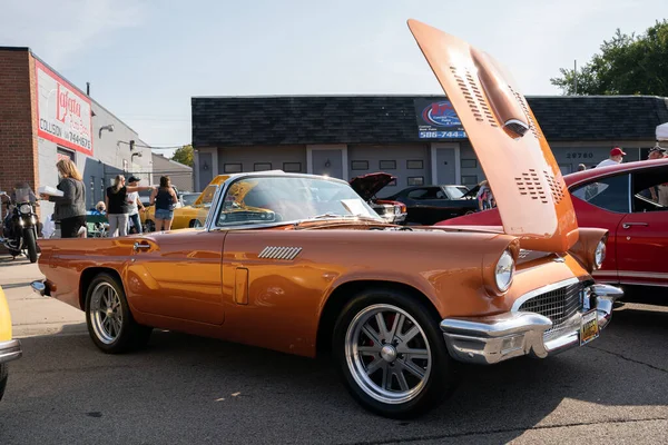 Jammin Vägskälet Bil Och Cykel Show Roseville Michigan 2020 — Stockfoto