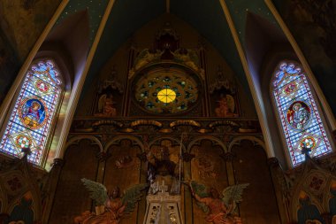 1 Mart 2024 'te Detroit, Michigan' dan St. Albertus Kilisesi