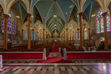 1 Mart 2024 'te Detroit, Michigan' dan St. Albertus Kilisesi