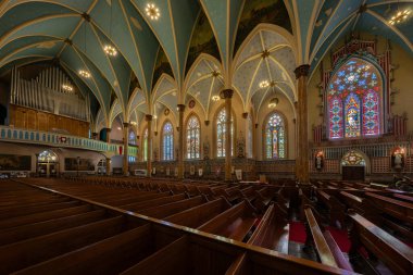 1 Mart 2024 'te Detroit, Michigan' dan St. Albertus Kilisesi