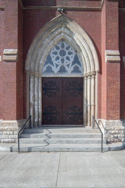 1 Mart 2024 'te Detroit, Michigan' dan St. Albertus Kilisesi