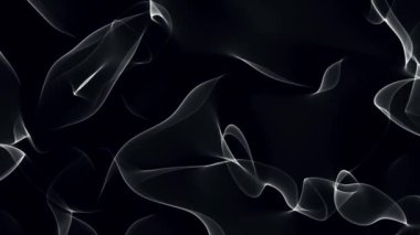 Karanlık dalgalar hareket halinde. Siyah arkaplan