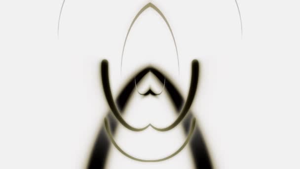 Des lignes sombres. Modèles abstraits. Fond blanc