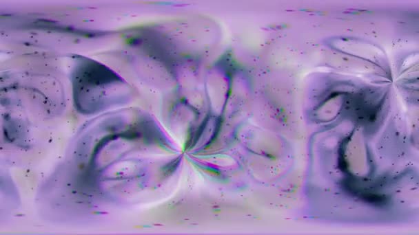 Абстрактна Рідина Русі Хроматична Аберація — стокове відео