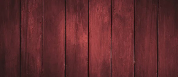 红色木制栅栏 背景纹理 — 图库照片