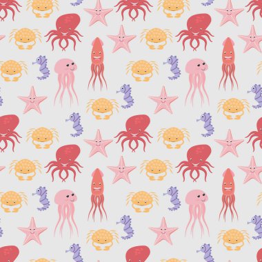 tapılası deniz hayvanları kusursuz desen