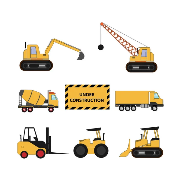 Outils Construction Illustration Vectorielle Simple — Image vectorielle