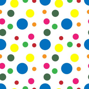 dairesiz desen, basit vektör çizimi   