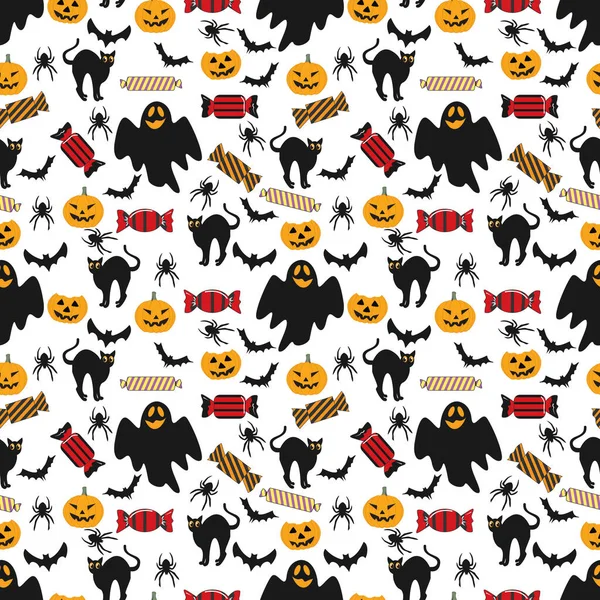 Cadılar bayramında kusursuz desenli şirin bir hayvan.