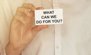 Tişörtte senin için ne yapabiliriz diye bir yazı al.