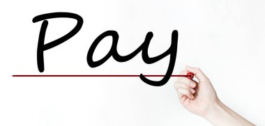 Hangi el yazısı olursa olsun Siyah keçeli kalem öde