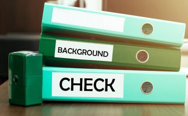 Metin arkaplan kontrollü 3 yeşil ofis dizini