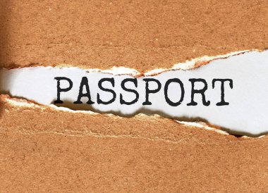 Pasaport. Yolculuğunuz burada başlıyor. Motivasyonal İş Hayatı Sözcükleri.